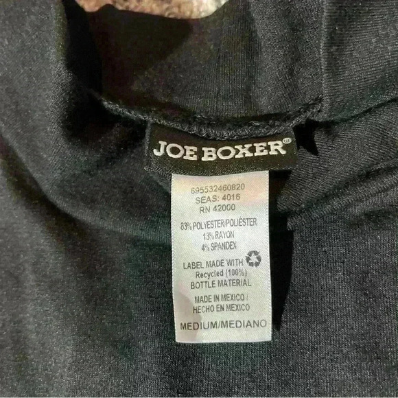 Joe Boxer Black Loose Fitting Mock Neck Tank Dress Size M -NWT - Picture 5 of 6